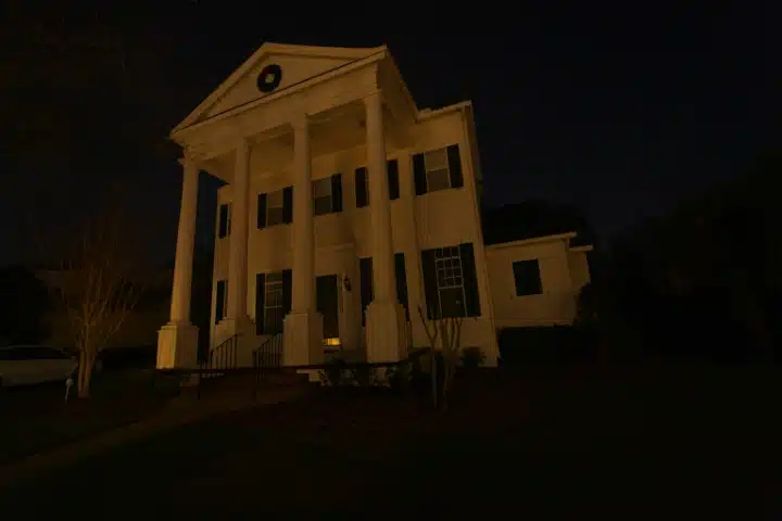 christmas lighting before and after 0